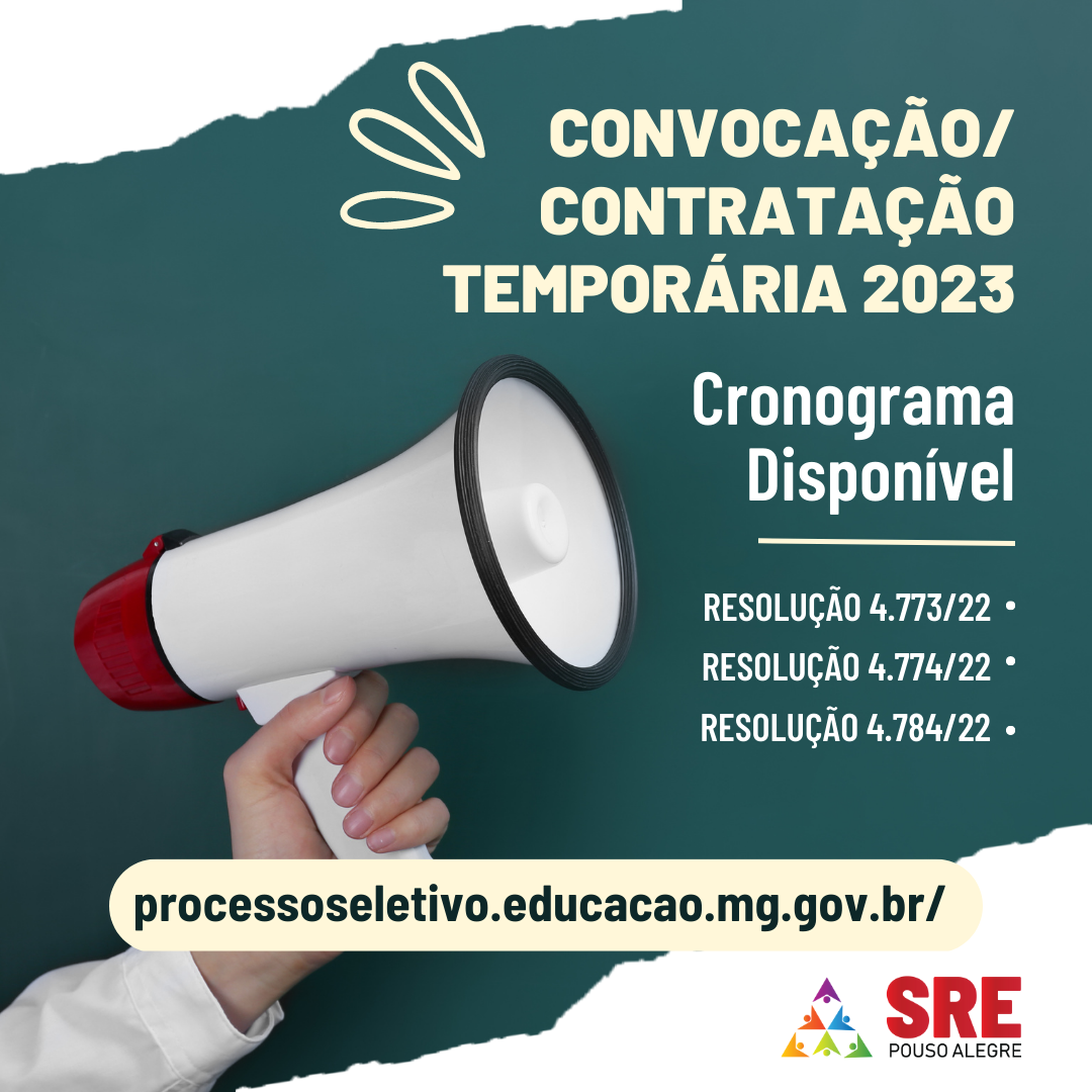 Publicada a Nota Oficial 16/2023 – Divulgação do município de Pouso Alegre  como sede da etapa microrregional da SRE Pouso Alegre.